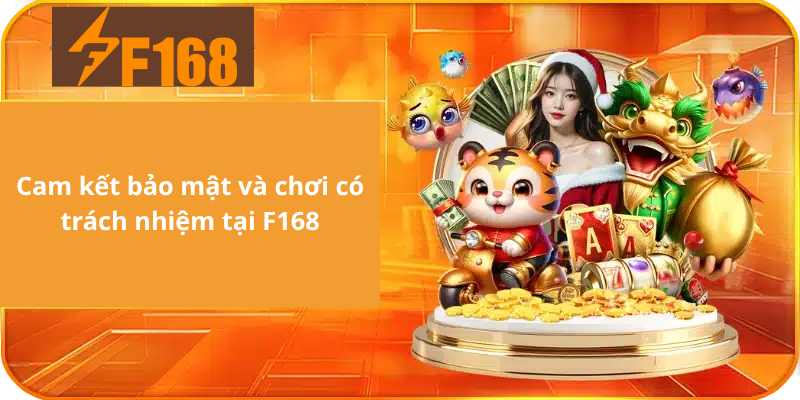 Cam kết bảo mật và chơi có trách nhiệm tại F168