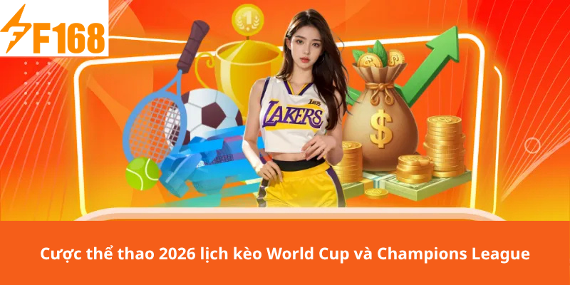 Cược thể thao 2026 lịch kèo World Cup và Champions League
