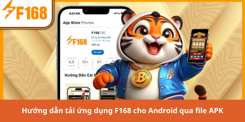Hướng dẫn tải ứng dụng F168 cho Android qua file APK