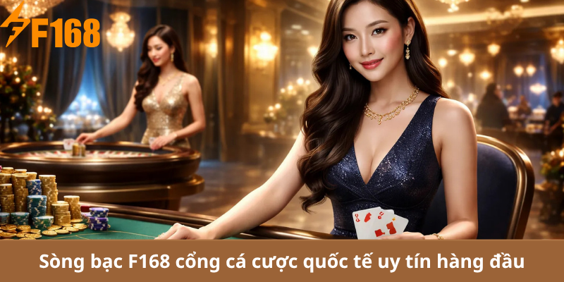 Sòng bạc f168 cổng cá cược quốc tế uy tín hàng đầu